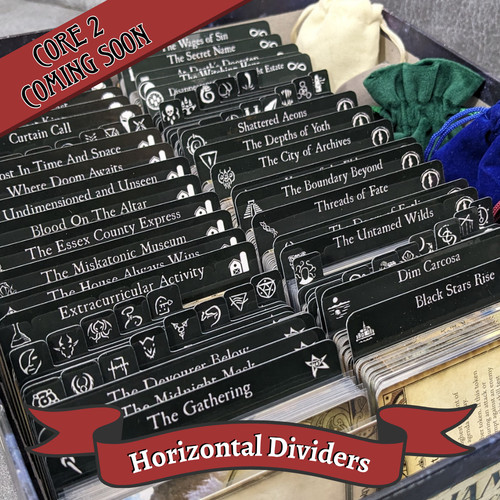 Sleeved card horizontal arkham - sleeved,