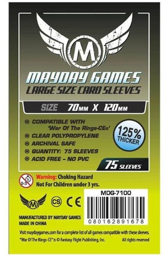Large card sleeves war of - large,