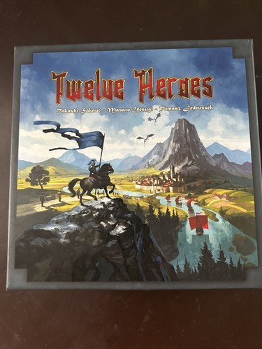 Twelve heroes board game - twelve, +