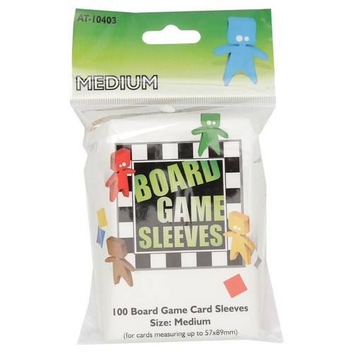 100pcs medium clear board game - 100pcs,