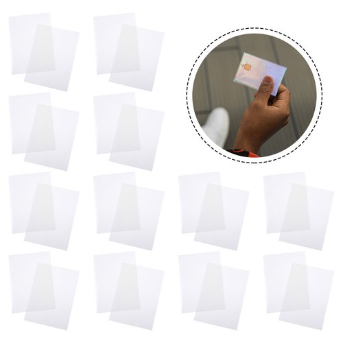 100pcs durable transparent pvc - 100pcs,