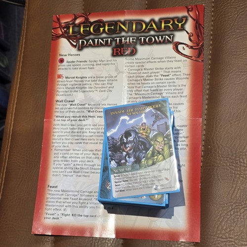Marvel legendary card - marvel, game