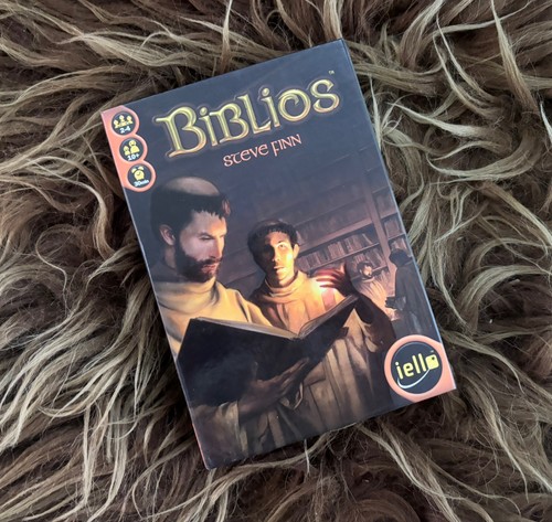 Biblios board game - biblios,