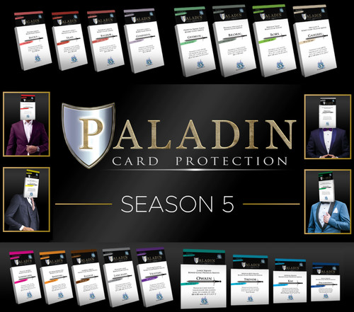 Paladin card protectors - card,