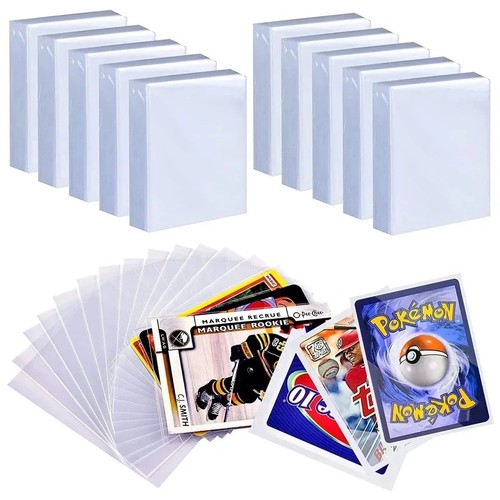 Transparent playing card cover - transparent,