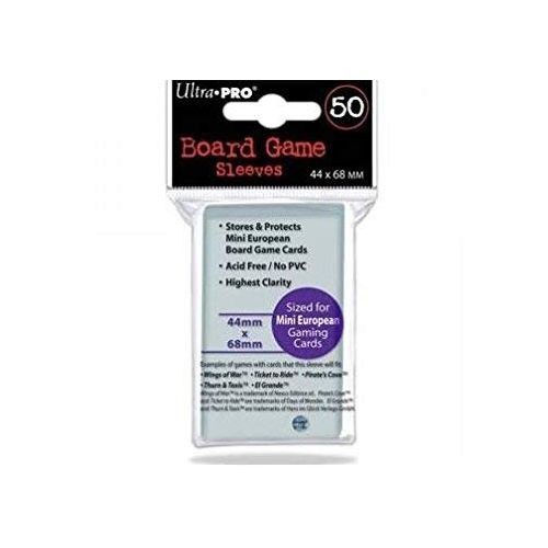 Board game sleeves 44x68mm - board,