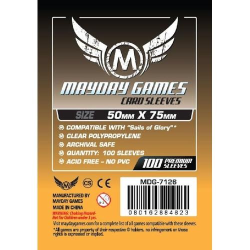 Mayday sails glory card - mayday,